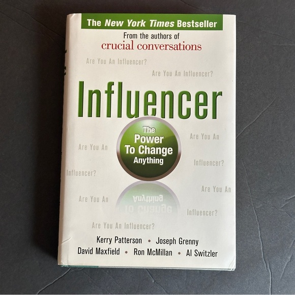 HARDCOVER Other - Influencer by Kerry Patterson et al. | Leadership, Motivation | Hardcover Book